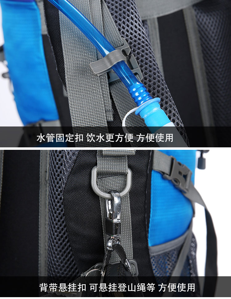 50L Hiking and Camping Backpack – Multi-Compartment Outdoor Travel Pack