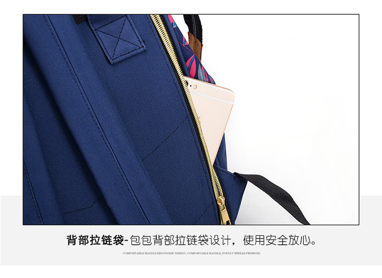 Large Capacity Mummy Bag – Stylish Diaper Backpack for Mothers