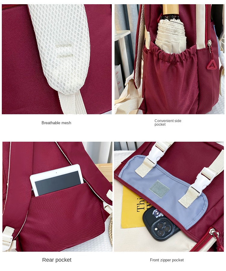 Trendy Student Backpack with Large Capacity – Perfect for School