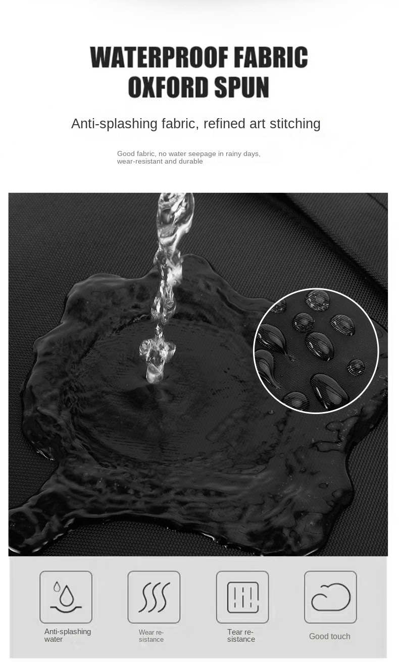 Durable Laptop Backpack with Anti-Theft Design for Work