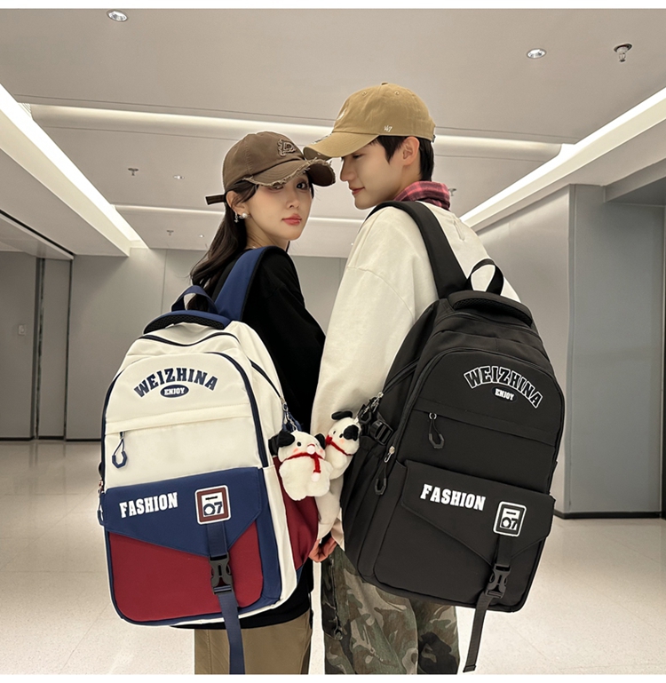 Lightweight School Backpack with Large Capacity for Teen Students