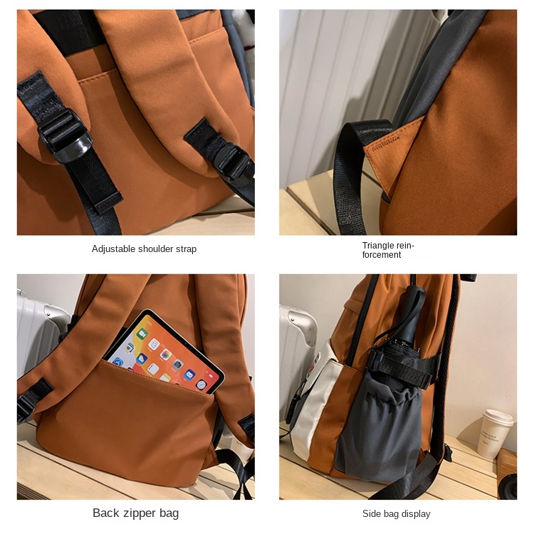 Lightweight School Backpack with Large Capacity for Teen Students