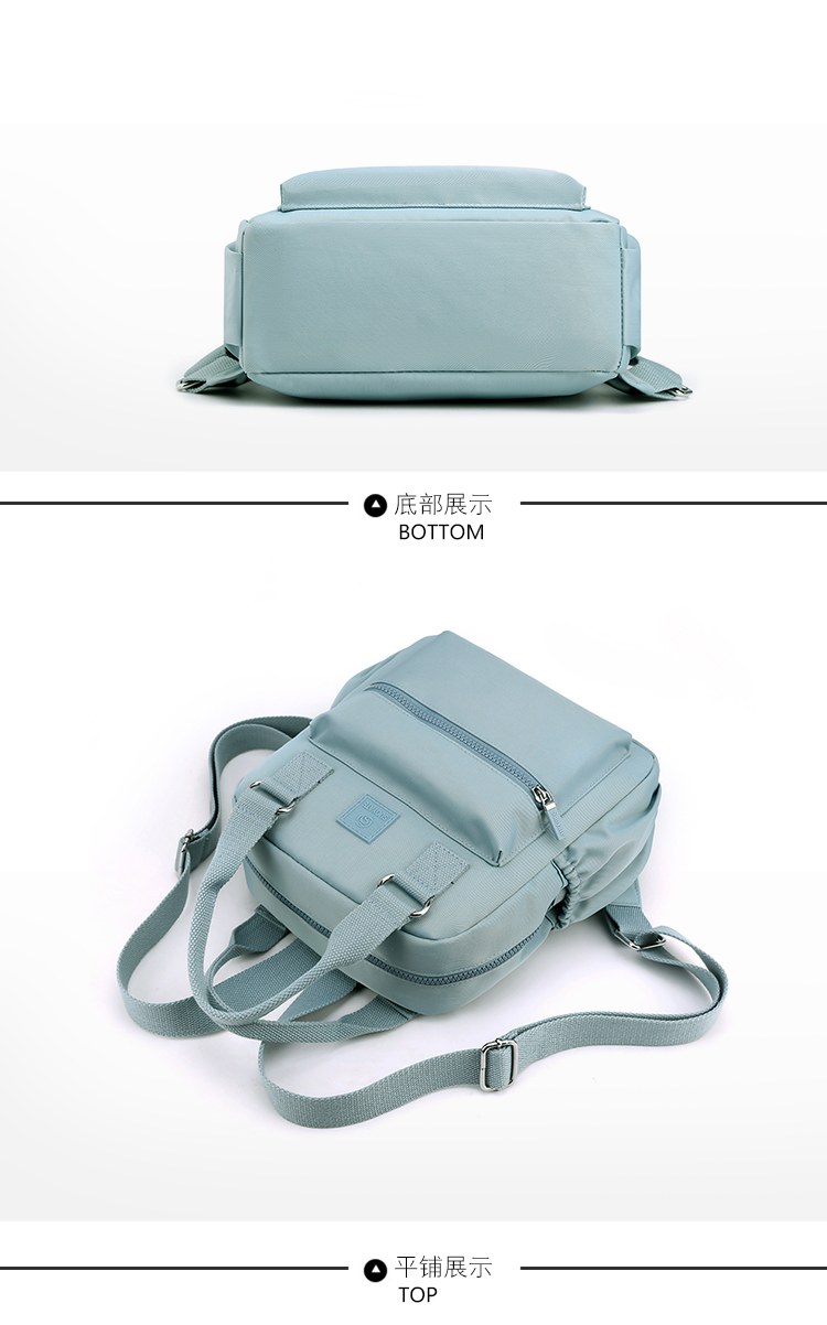 Lightweight Nylon Women’s Backpack for Daily Use