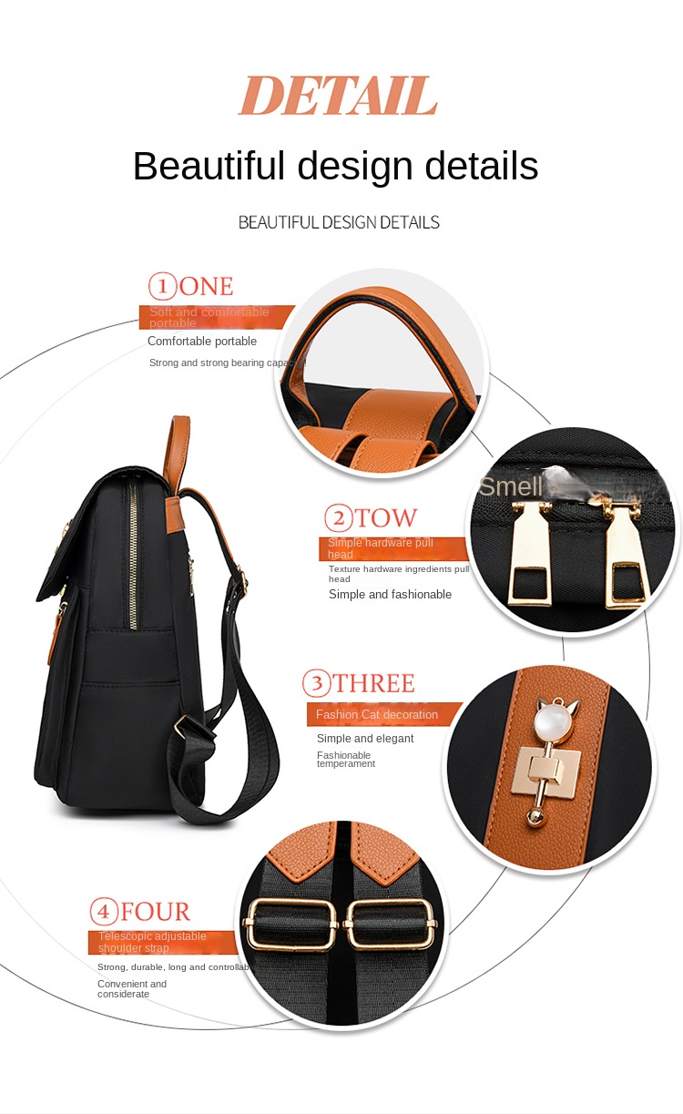 Fashion PU Leather Backpack for Women | Casual