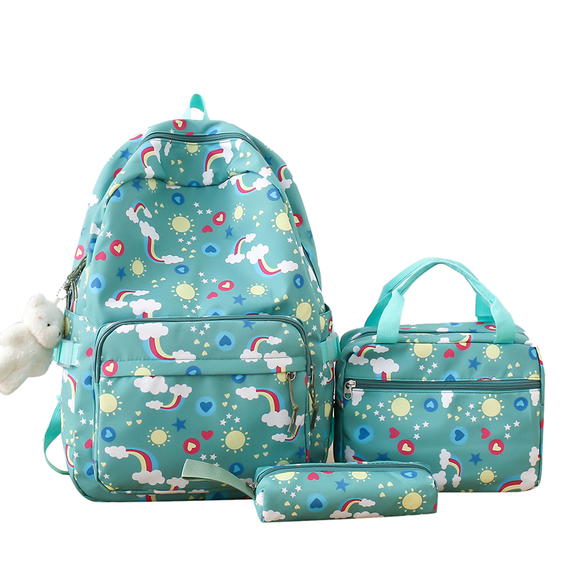 Nylon Adjustable Shoulder Strap School Bag yy820