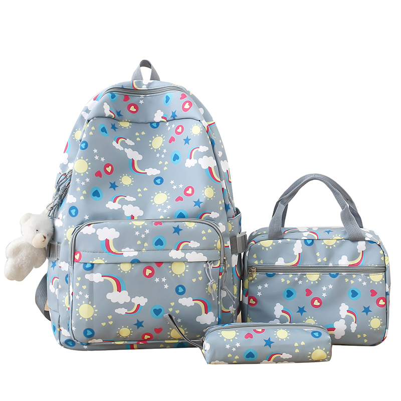 Nylon Adjustable Shoulder Strap School Bag yy820