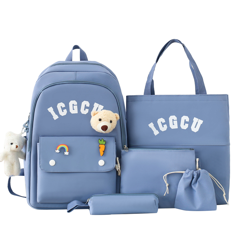 Lightweight Canvas Laptop Backpack for Students，yy598