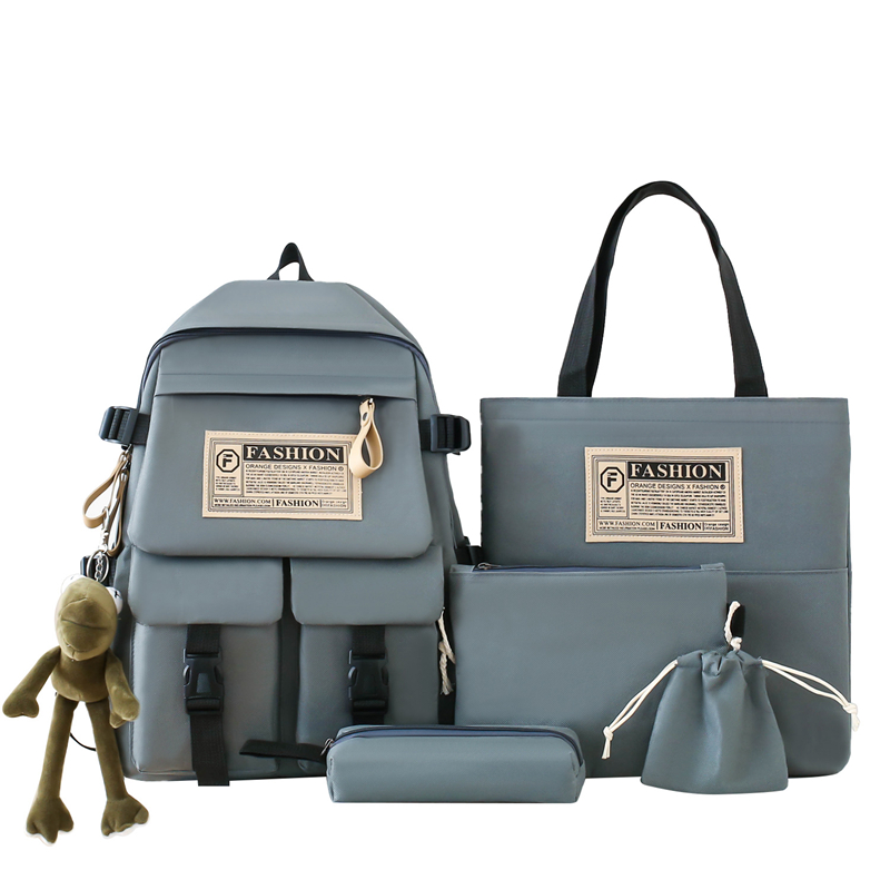 4-Compartment All-in-One Student Bag，yy596