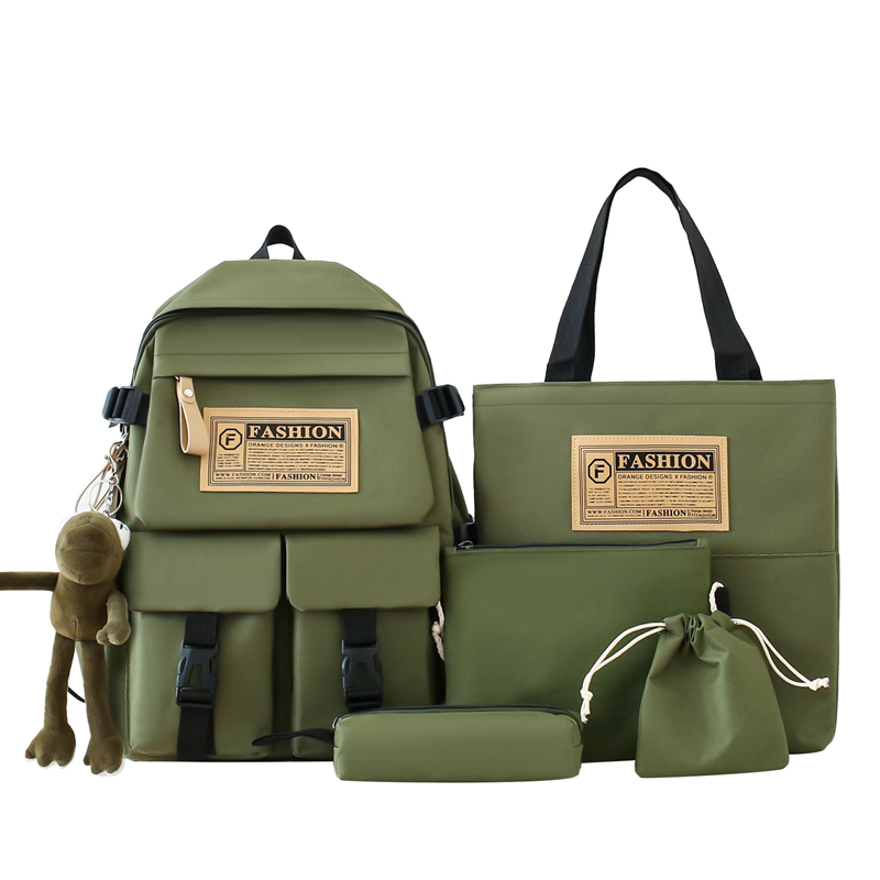 4-Compartment All-in-One Student Bag，yy596