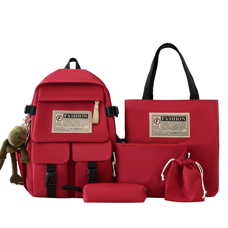 4-Compartment All-in-One Student Bag，yy596