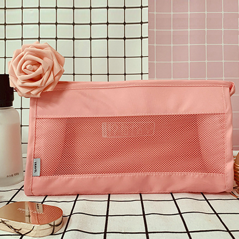 Breathable mesh toiletry bag，2705