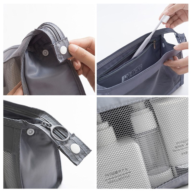 Breathable mesh toiletry bag，2705
