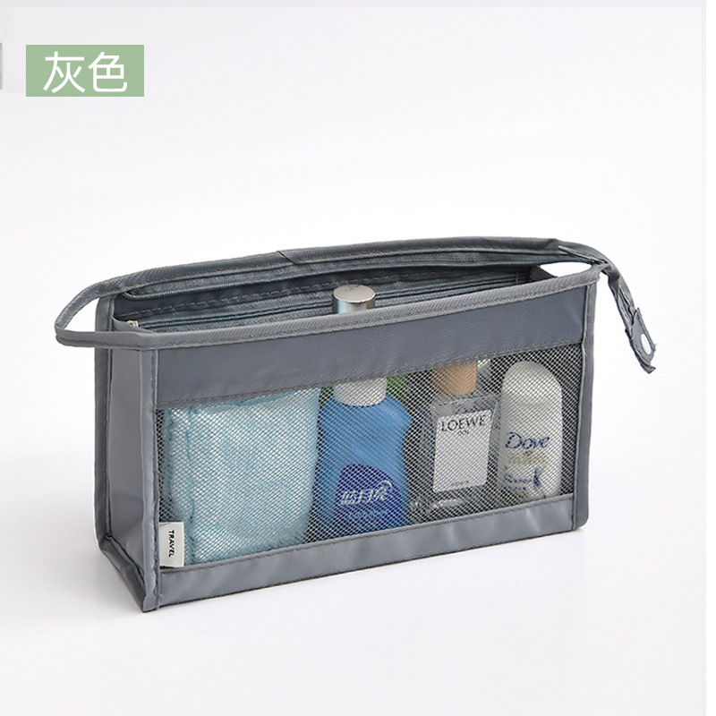 Breathable mesh toiletry bag，2705