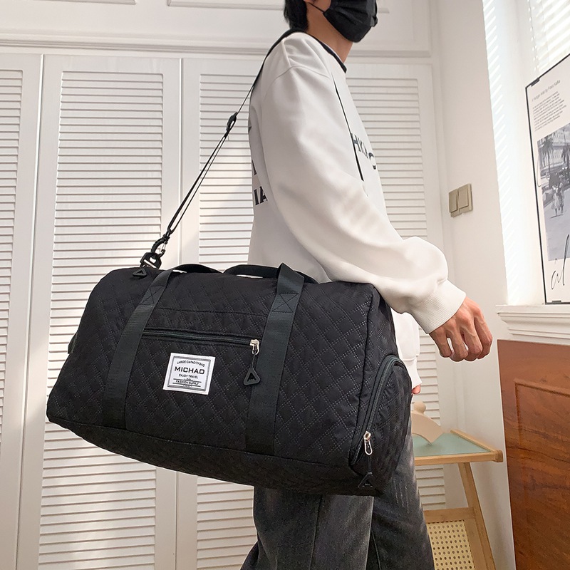 Nylon Waterproof Gym Bag，M201