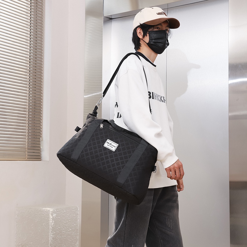 Nylon Crossbody Gym Bag，M203