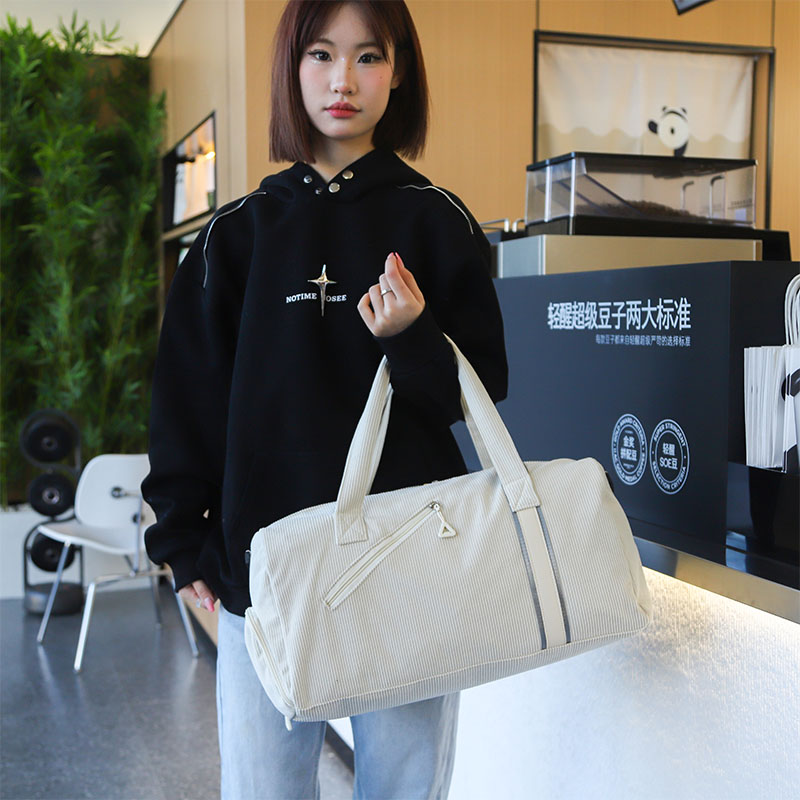 Nylon Reflective Strip Gym Bag，902