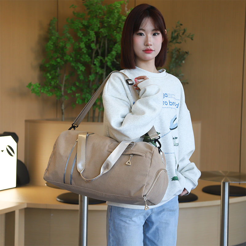 Oxford Cloth Reflective Strip Gym Bag，903