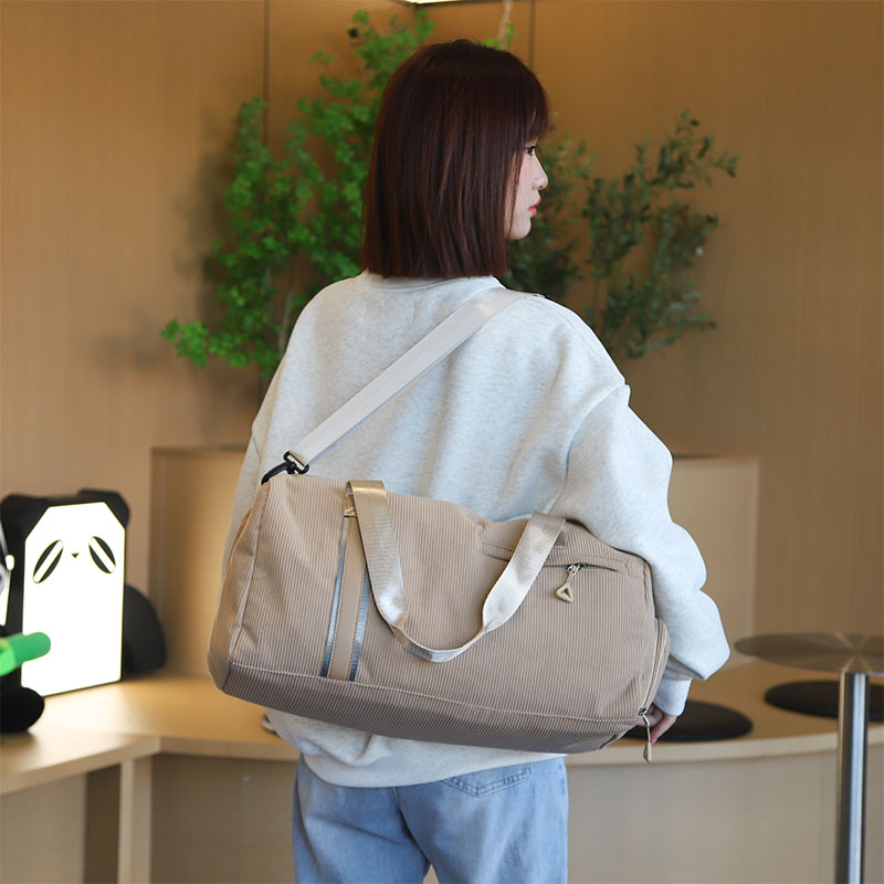 Oxford Cloth Reflective Strip Gym Bag，903