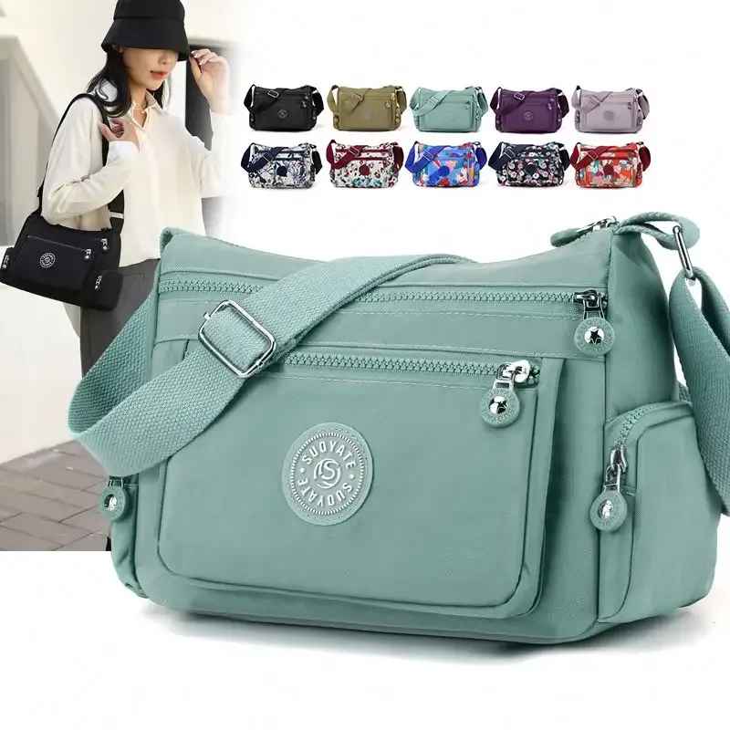 women's nylon crossbody bag