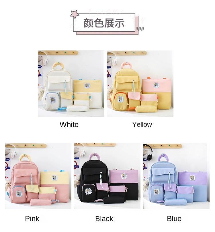 unicorn backpack set