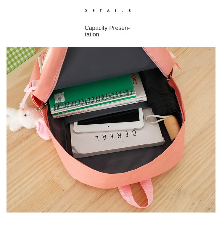 teen girl backpack set,