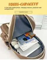 teen student backpack