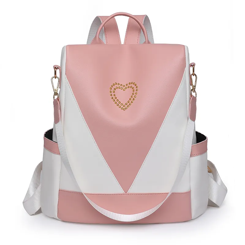 women’s PU leather backpack