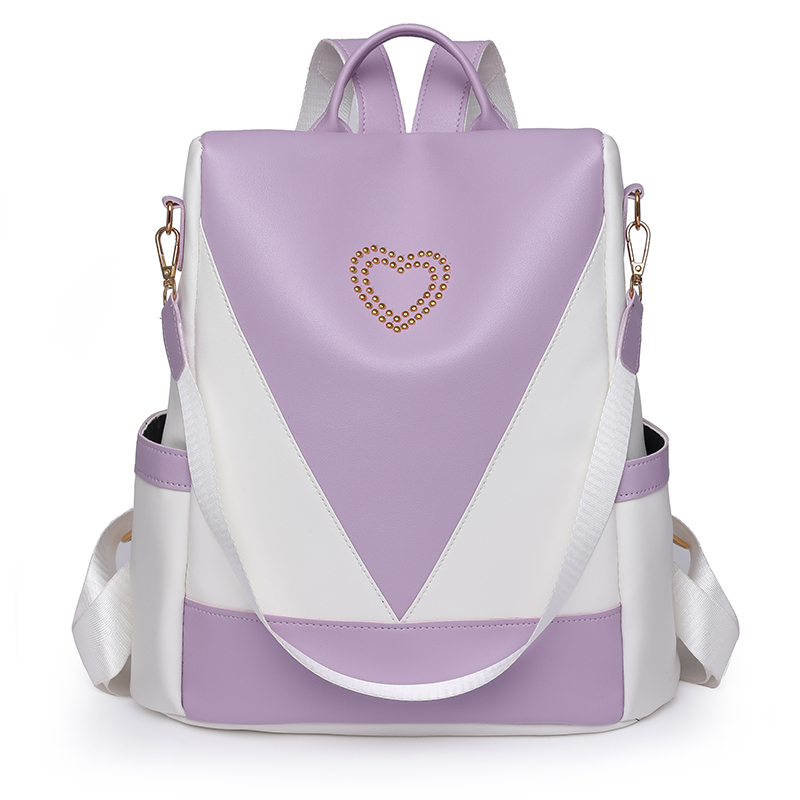 women’s PU leather backpack