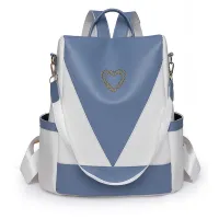 women’s PU leather backpack