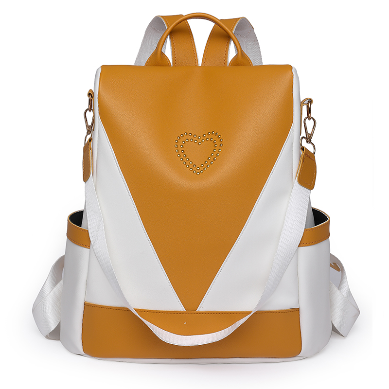 women’s PU leather backpack