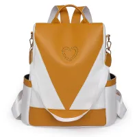women’s PU leather backpack