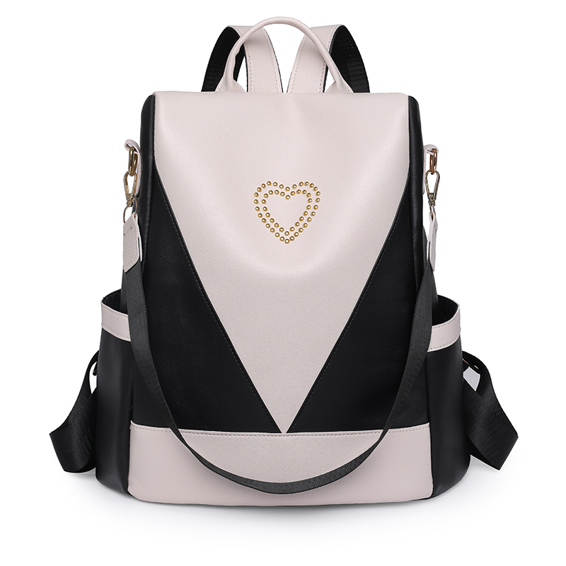 women’s PU leather backpack