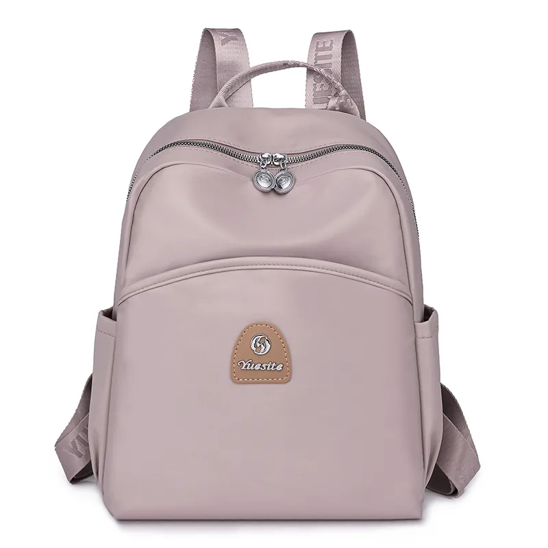 PU leather backpack for women