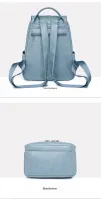 vintage PU leather backpack