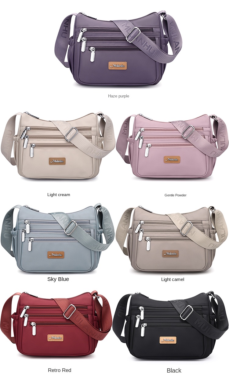 nylon crossbody bag for women