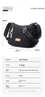nylon crossbody bag for women
