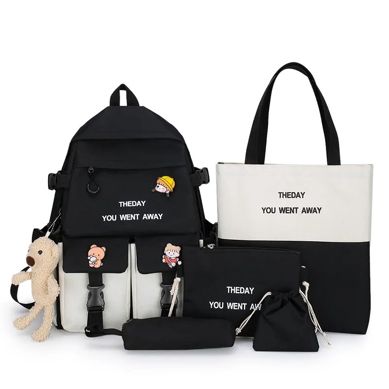 large student backpack set