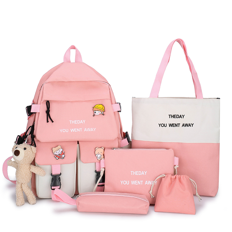 large student backpack set