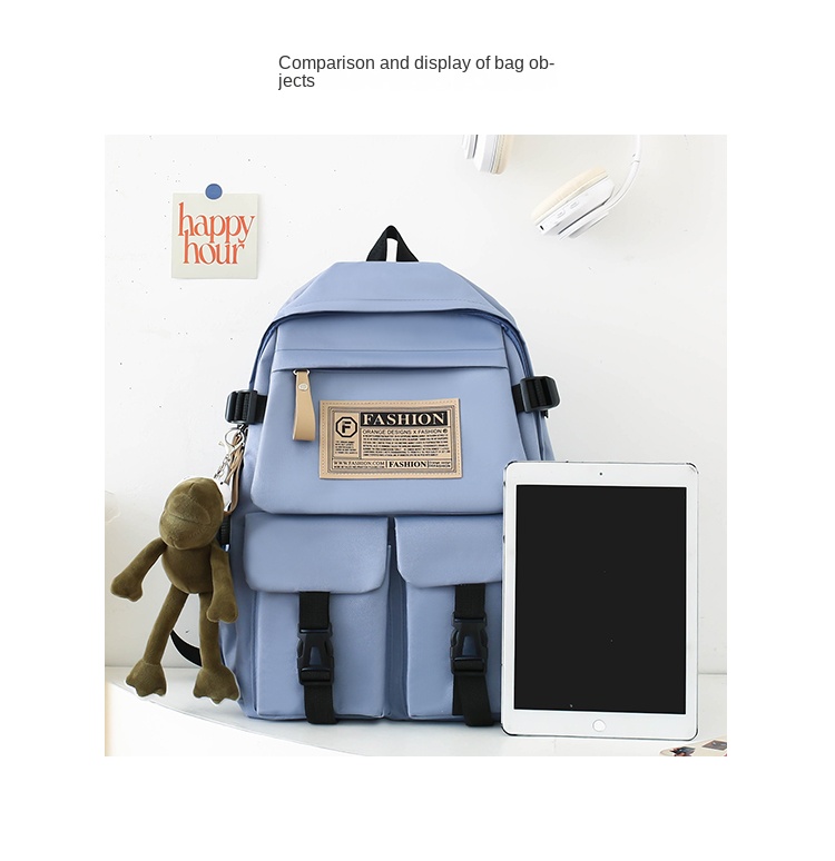 pink backpack for girls