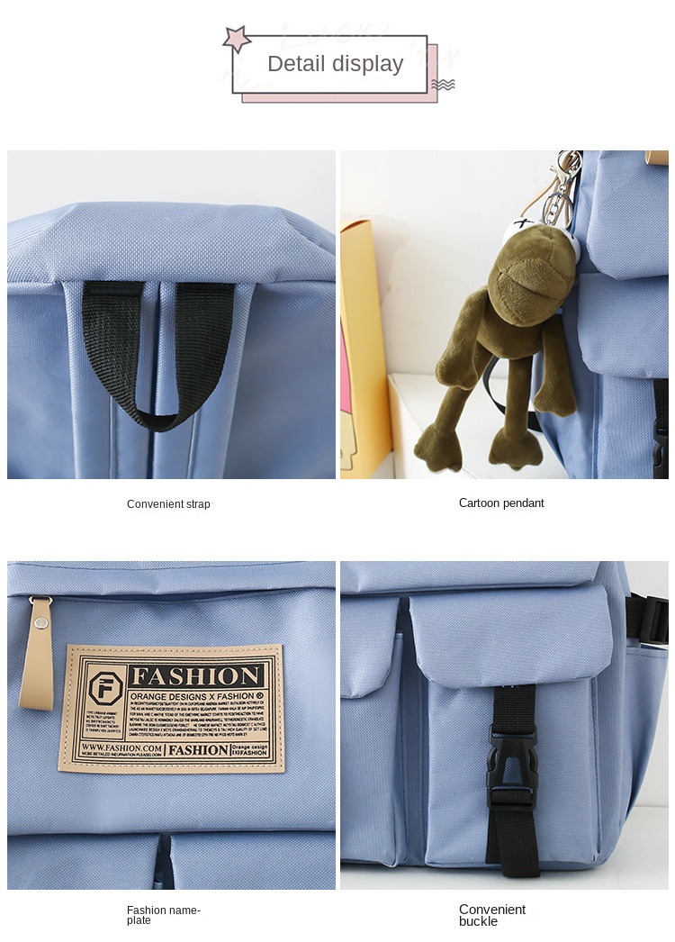 pink backpack for girls