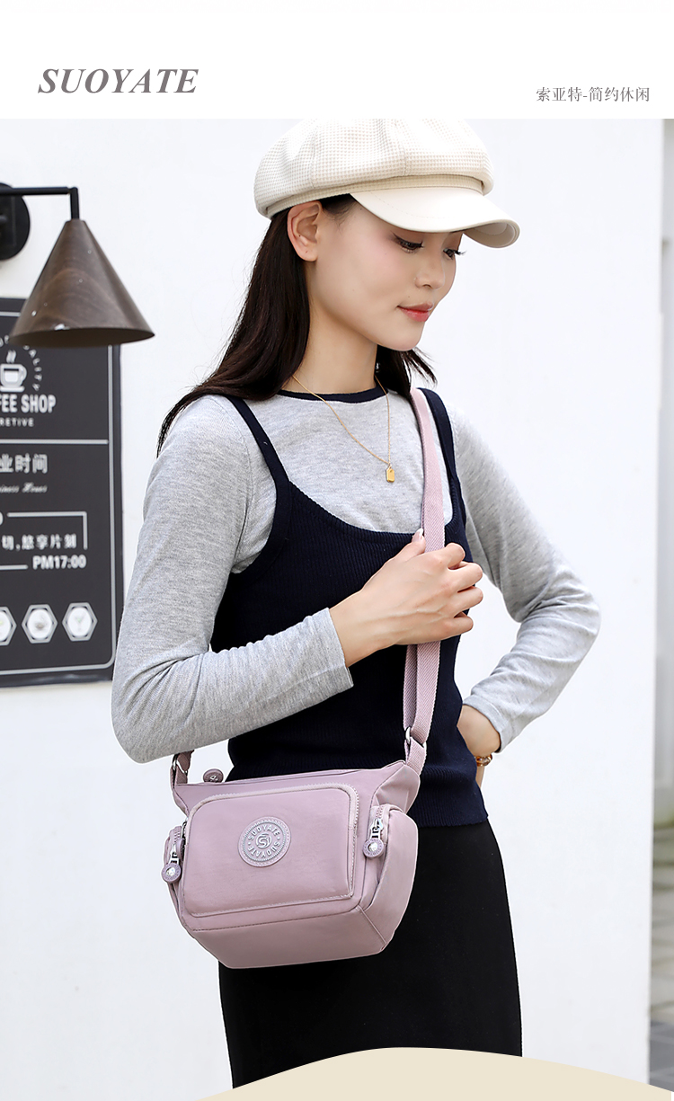 women's nylon crossbody bag