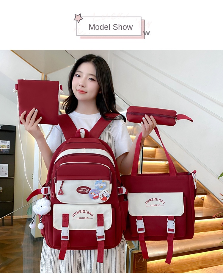 student backpack 5 piece set