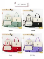 school backpack set for girls