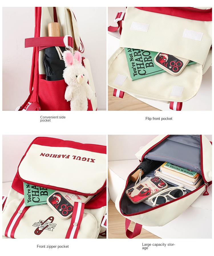 school backpack set for girls