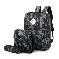 laptop backpack 3-piece set