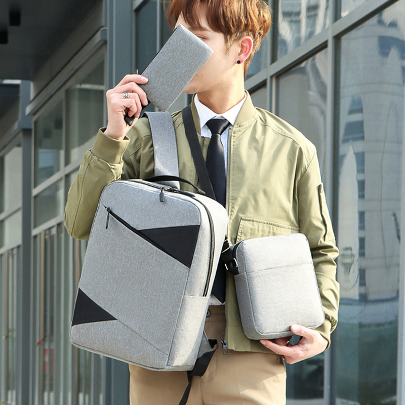 3 piece laptop backpack set