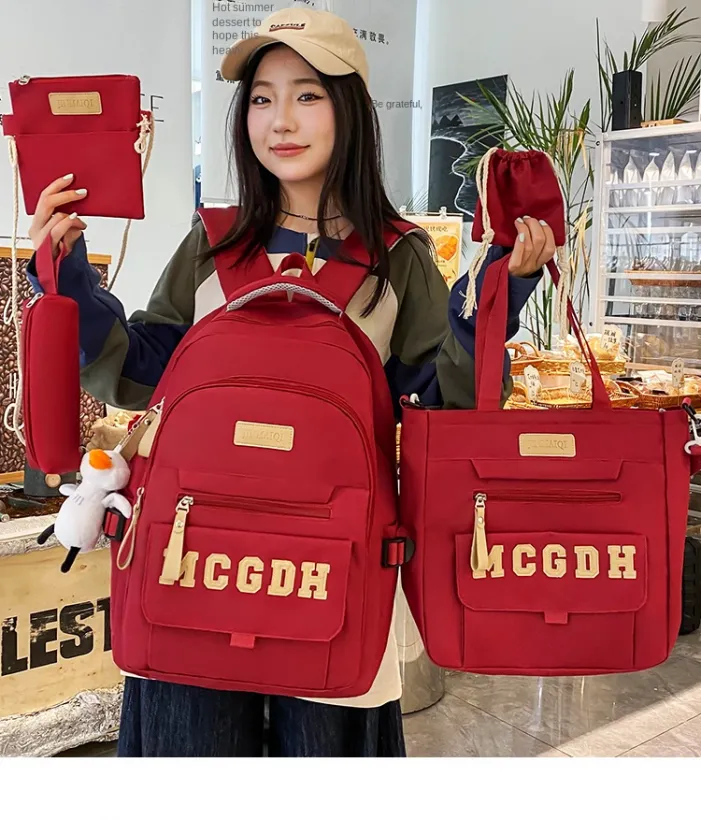 student backpack set for girls