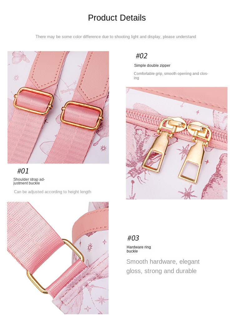 fashion PU leather backpack