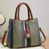 structured tote bag