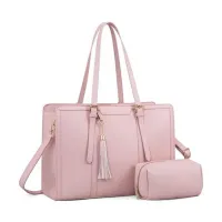 PU leather business bag